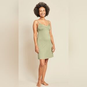 Boody Goodnight Slip Dress Size XL Sage Green